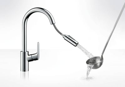 Hansgrohe Focus Kitchen Mixer with Pull-Out Spray