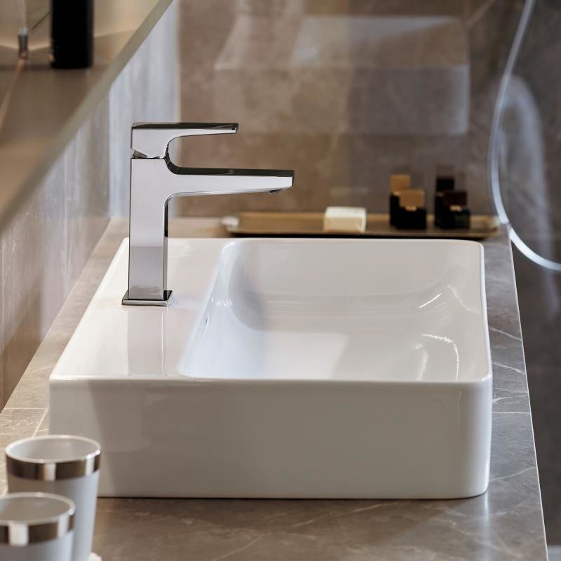 Hansgrohe Metropol 110 CoolStart Bathroom Mixer in Chrome-Plated Brass with Lever Handle and Push-Open Waste Set
