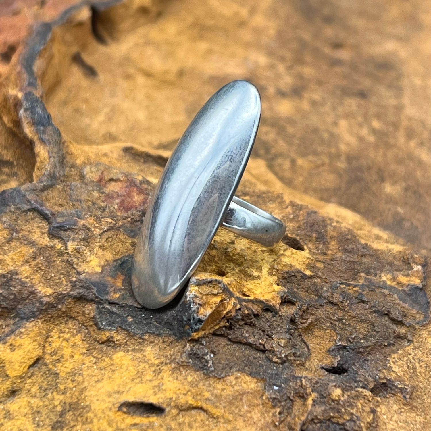 SILVER RING [Size: 6]