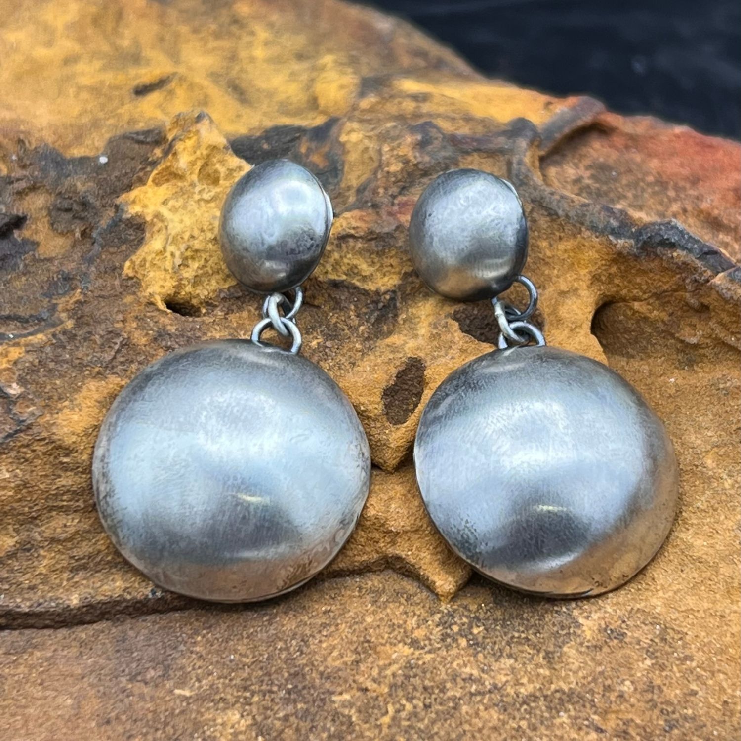 T YAZZI SILVER EARRINGS