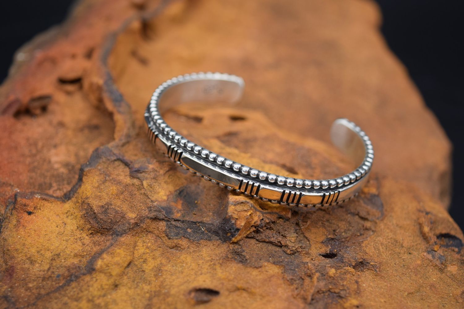 JONATHAN NEZ GOLD &amp; SILVER CUFF (Size: 6)