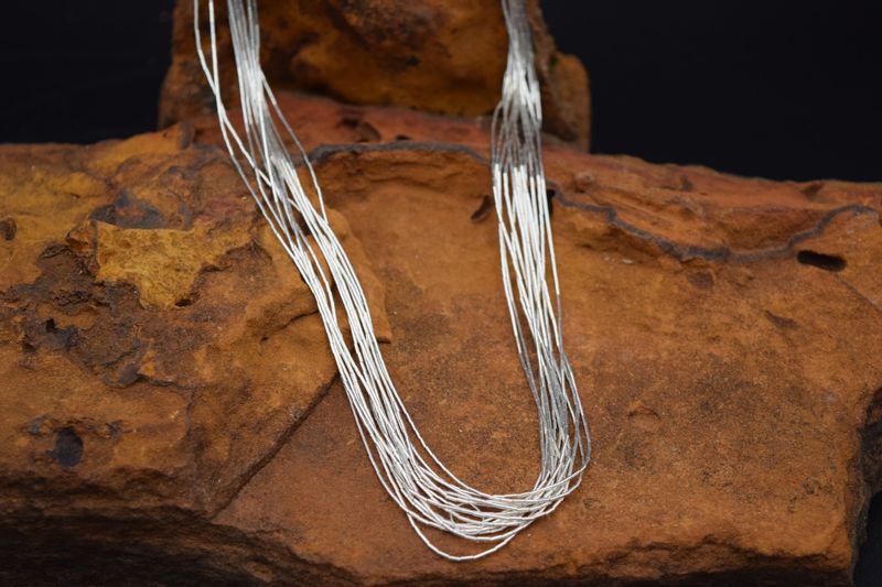 LIQUID SILVER NECKLACE