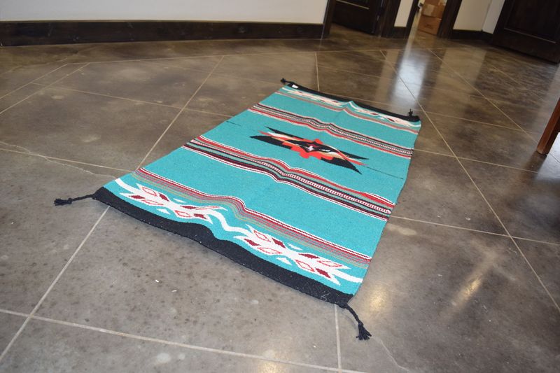 30&quot; X 60&quot; Cantina Throw Rug [Teal]