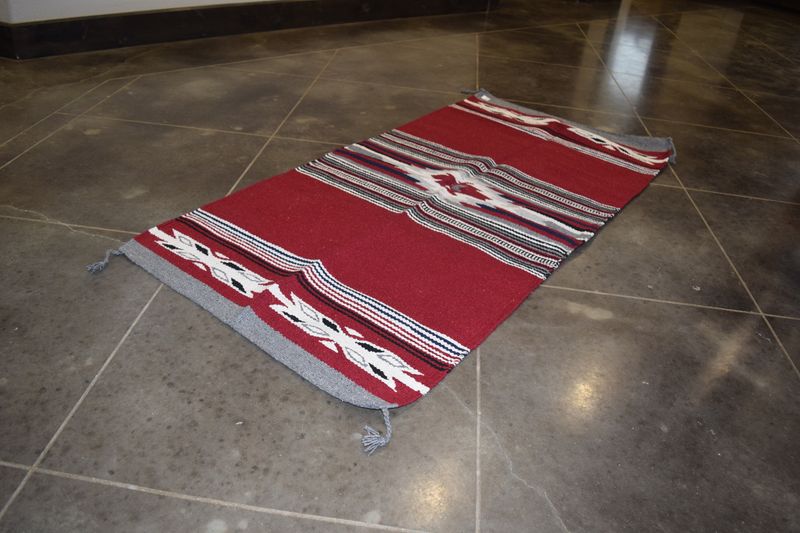 30&quot; X 60&quot; Cantina Throw Rug [Maroon]