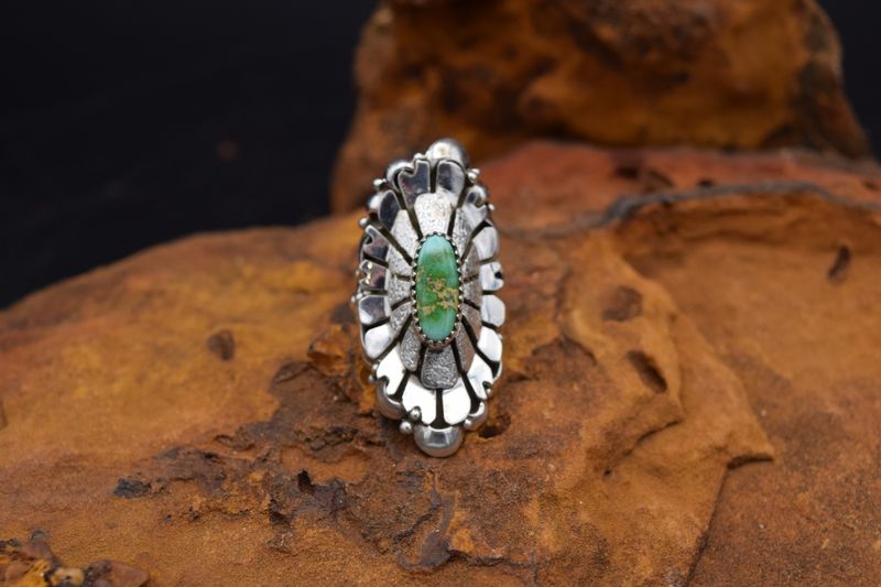 CLEM NALWOOD, SONORAN GOLD SADDLE RING (Size: 7.5)