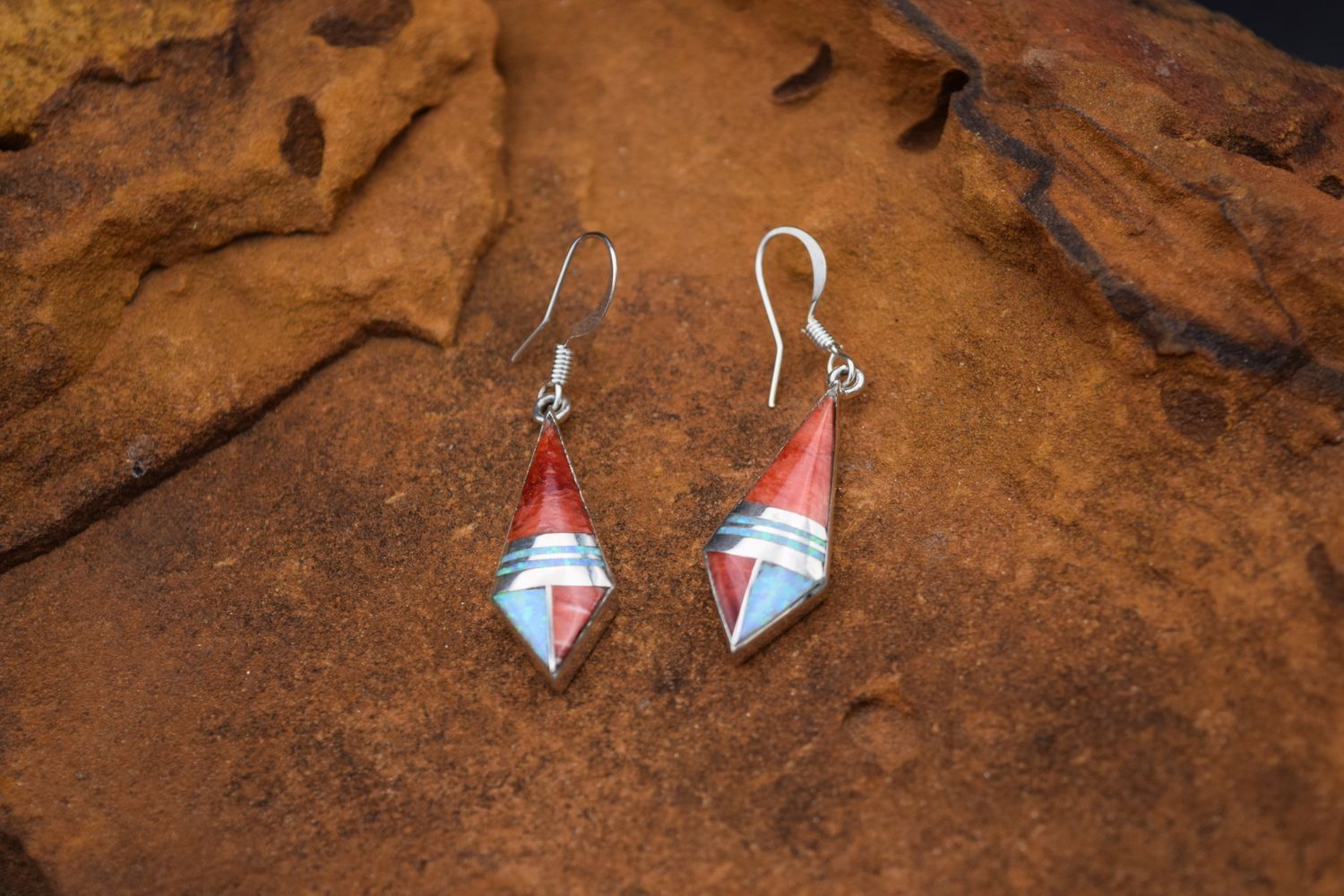 SPINY OPAL EARRINGS