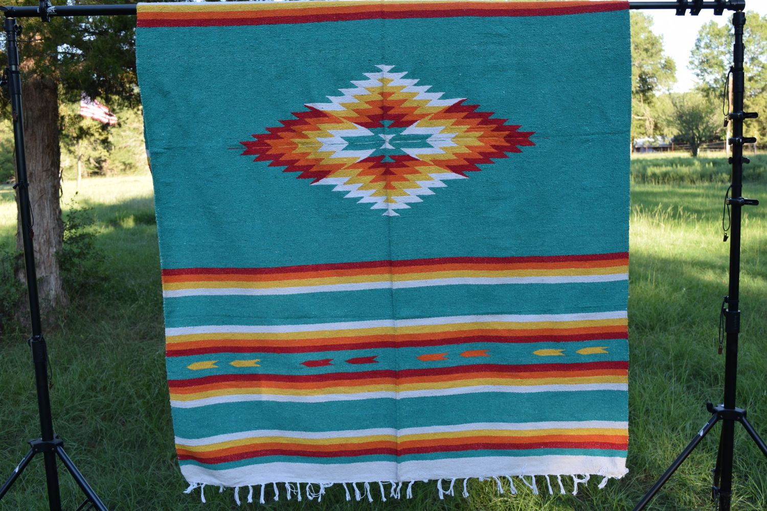 La Paz Blanket [Teal]