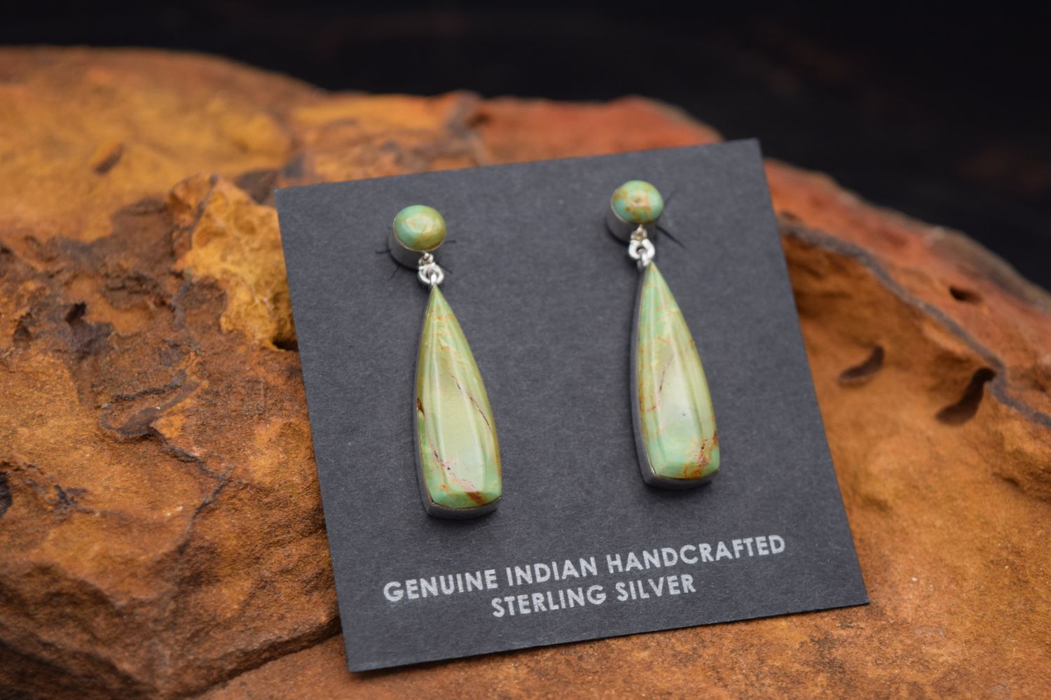 Green Valley Turquoise Earrings