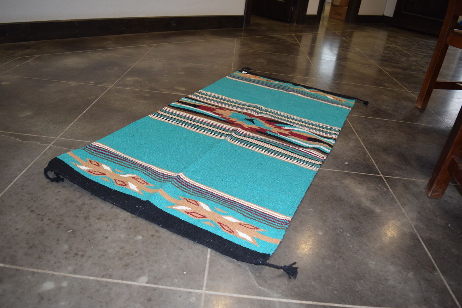 30&quot; X 60&quot; Cantina Throw Rug [Teal]