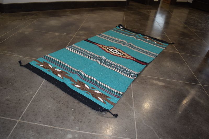 30&quot; X 60&quot; Cantina Throw Rug [Teal]