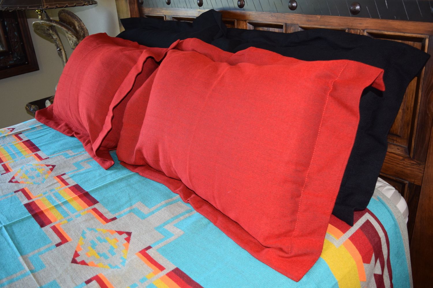 Red Pillow Sham