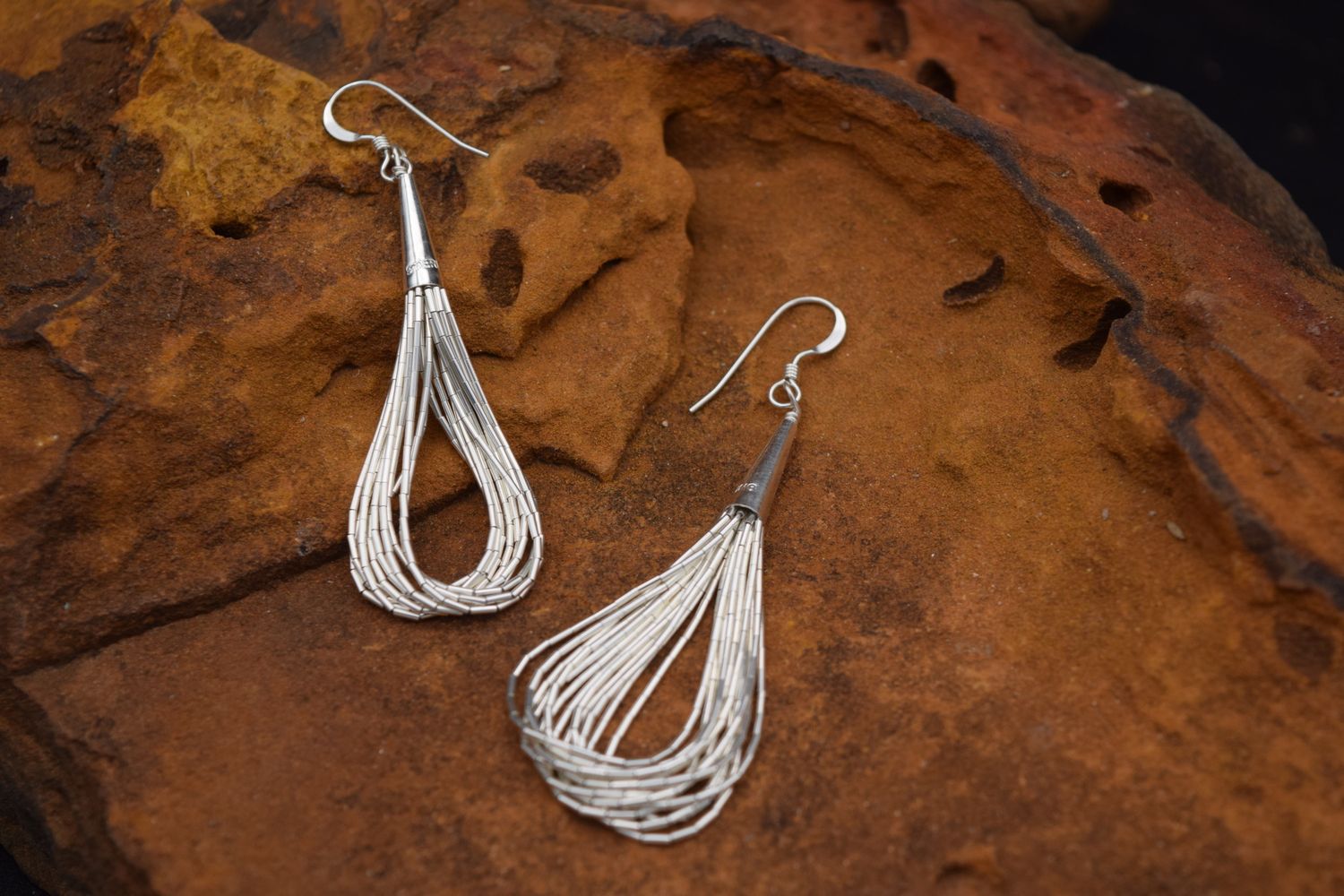 LIQUID SILVER EARRINGS