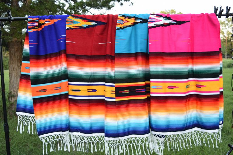 Saltillo Serape Blanket