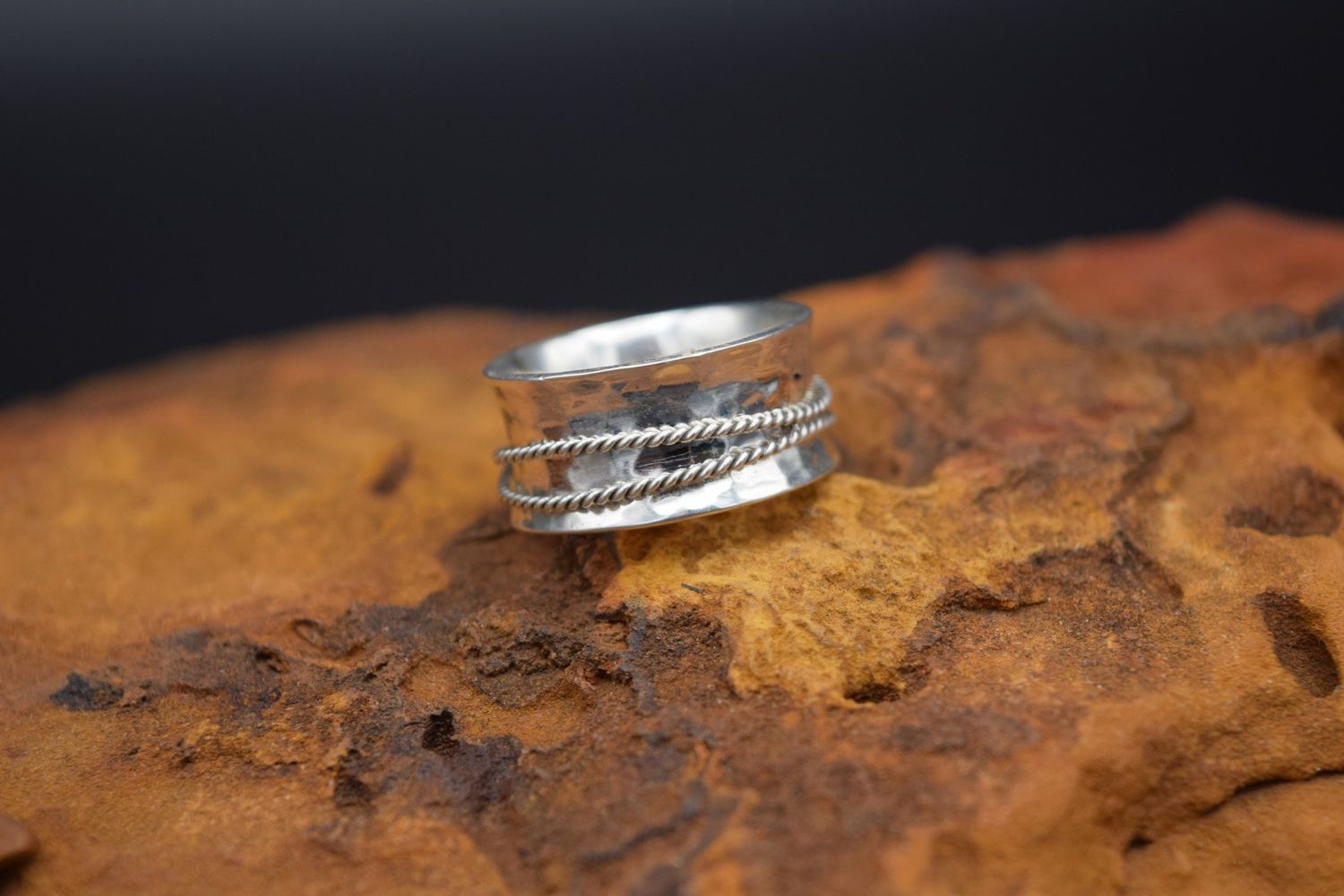 Silver Band (Size: 8)