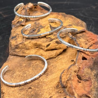 Sterling Silver Stackable Cuffs