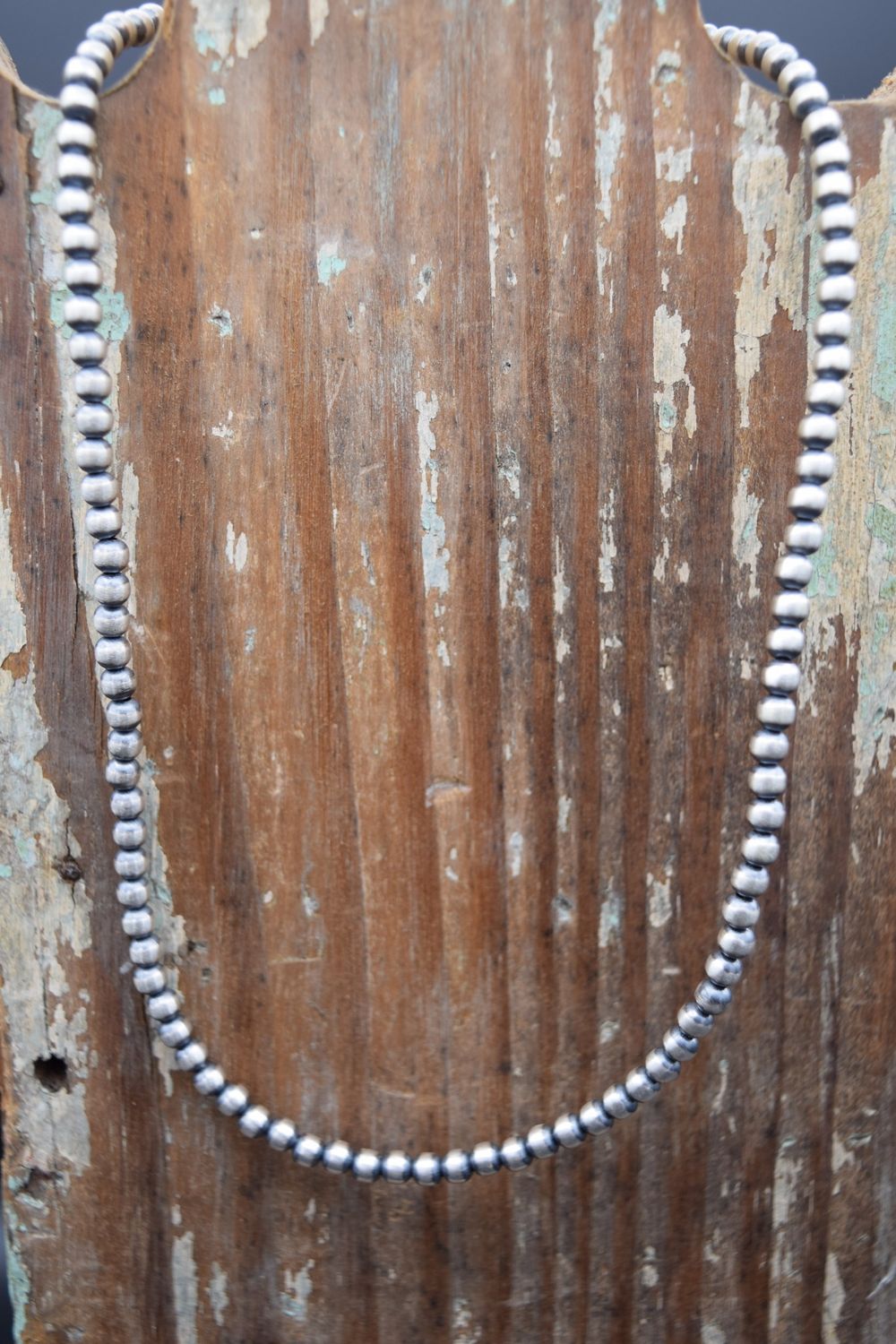 NAVAJO PEARL NECKLACE 4MM 16&quot;