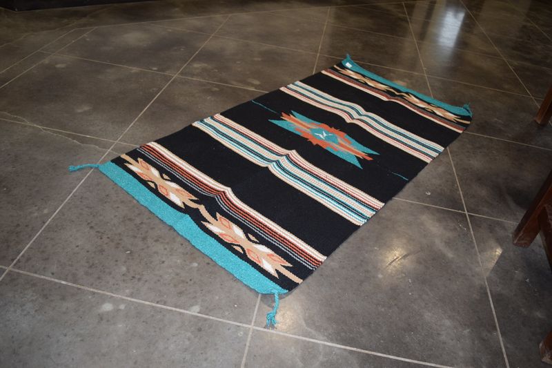 30&quot; X 60&quot; Cantina Throw Rug [Black]
