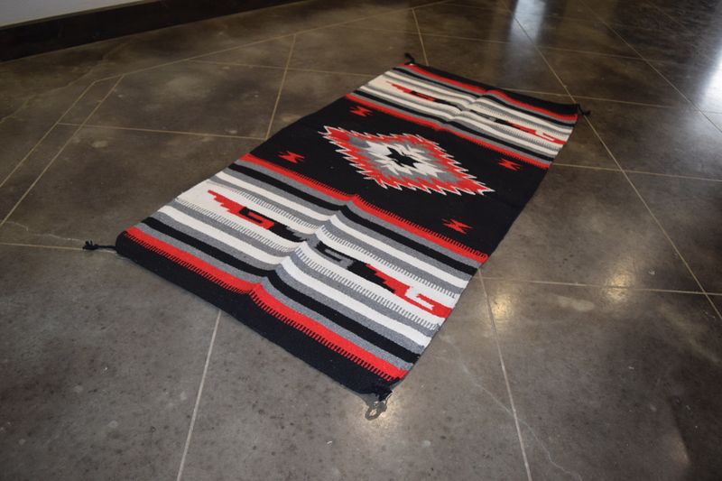 32&quot; X 64&quot; Fiesta Rug [Black]