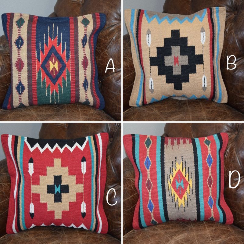 Aztec Cotton Pillow Cover
