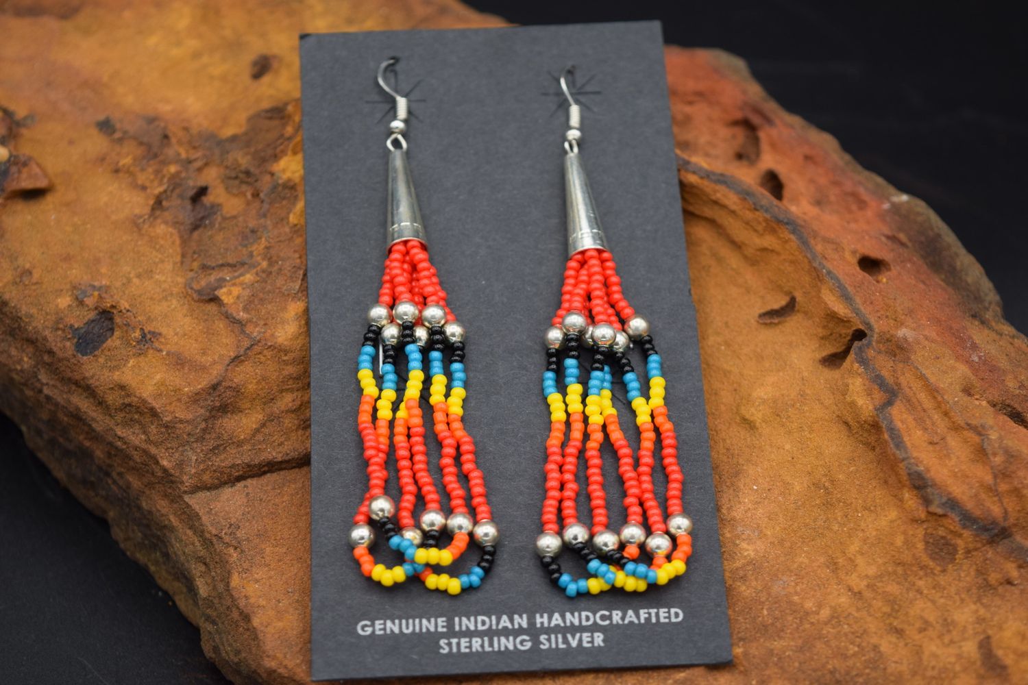BEADED EARRINGS