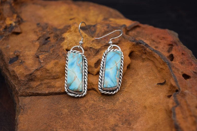 Charlie Lanham Turquoise Earrings