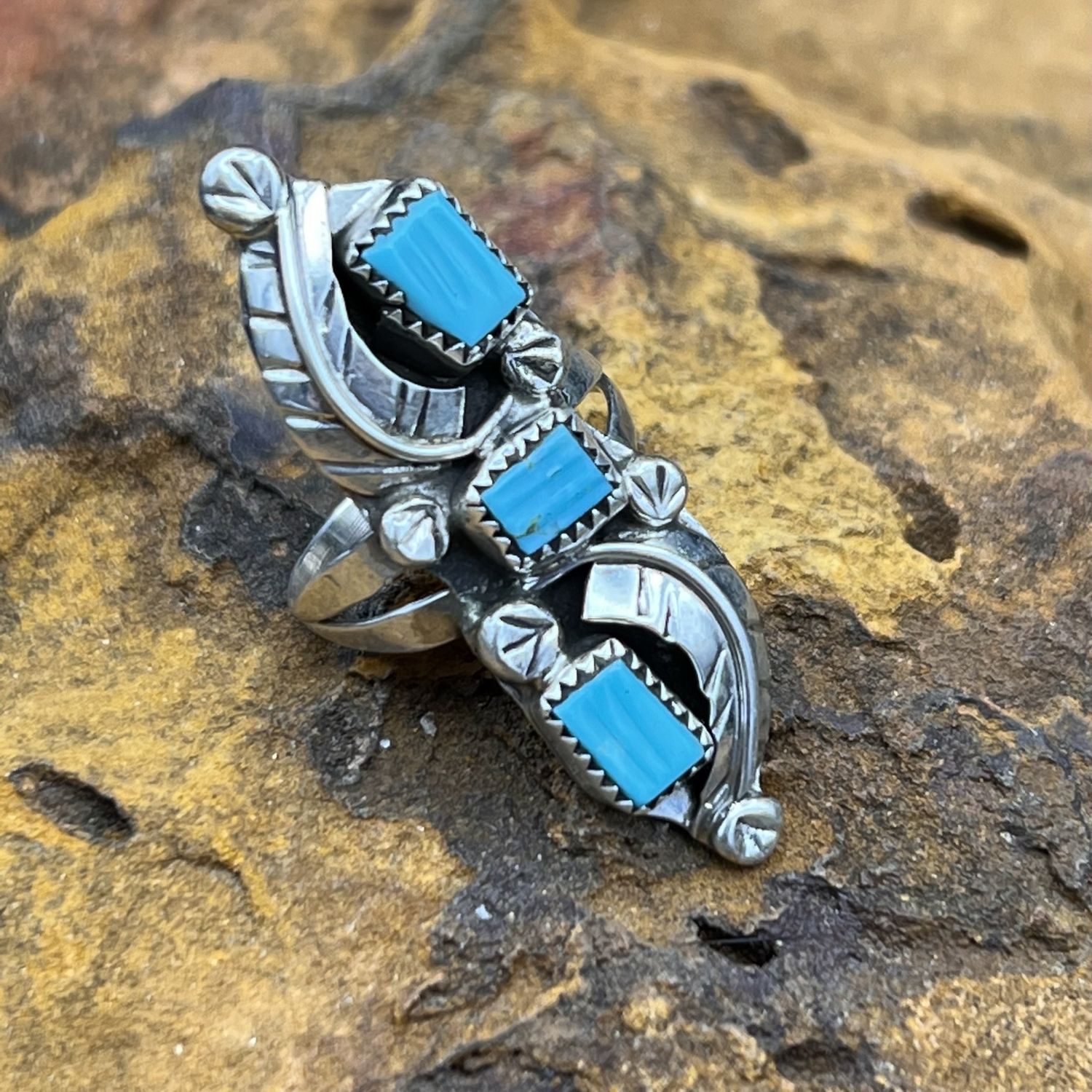 TURQUOISE RING [Size: 6]