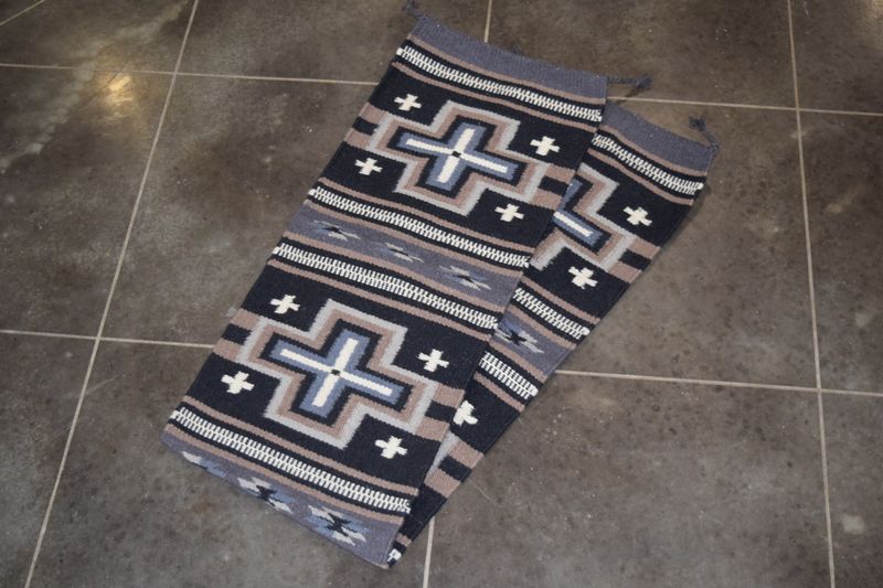 16&quot; X 80&quot; Wool Modern Maya Runner