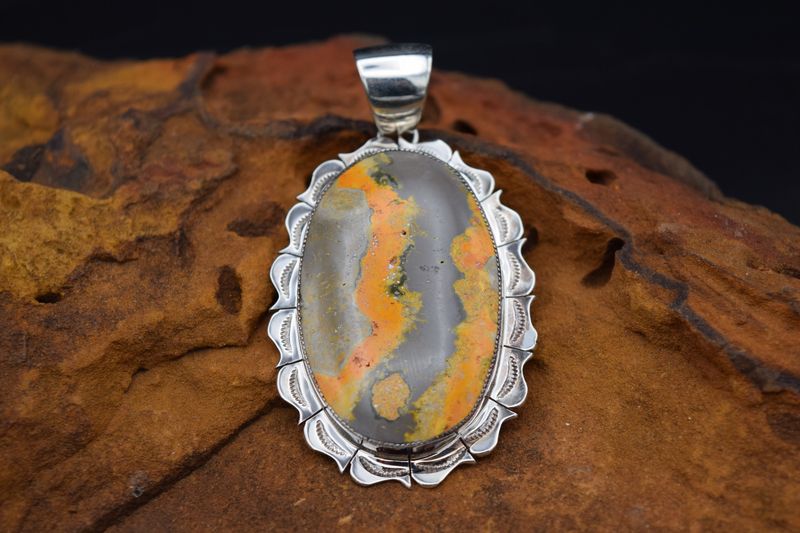 BUMBLEBEE JASPER PENDANT