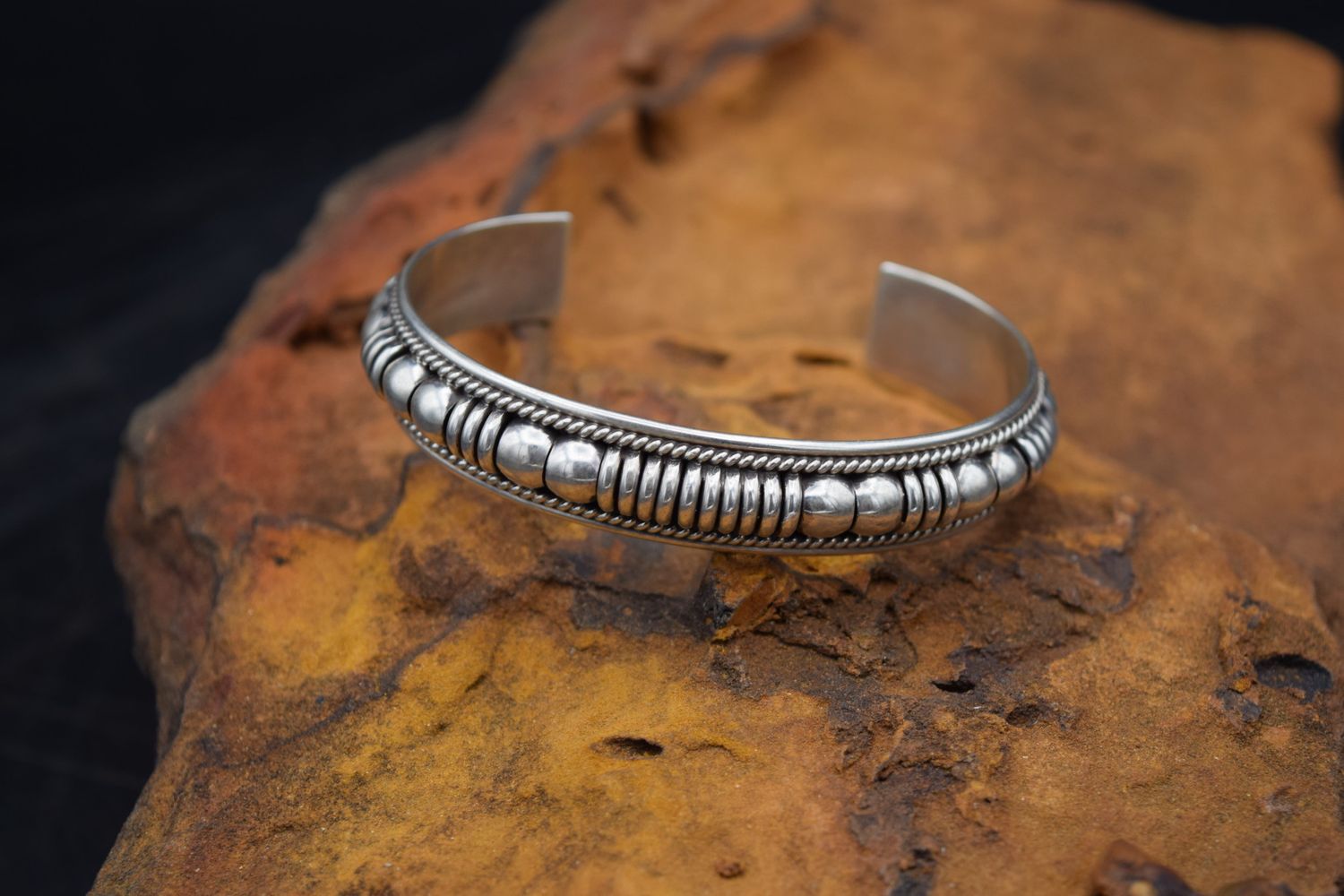 SILVER STACKER CUFF [6.5&quot;]