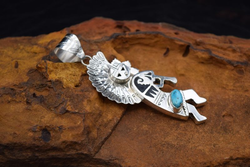 ALANZO MARIANO KOKOPELLI PENDANT