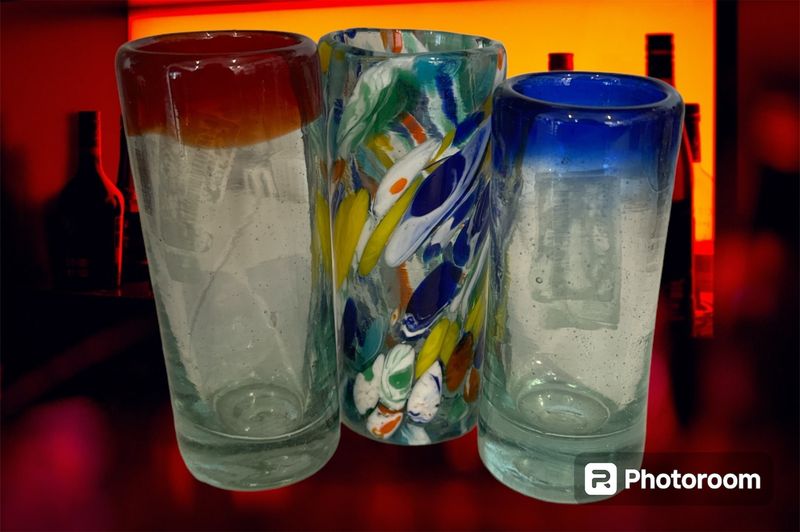 Glass Shot Glasses from Mexico