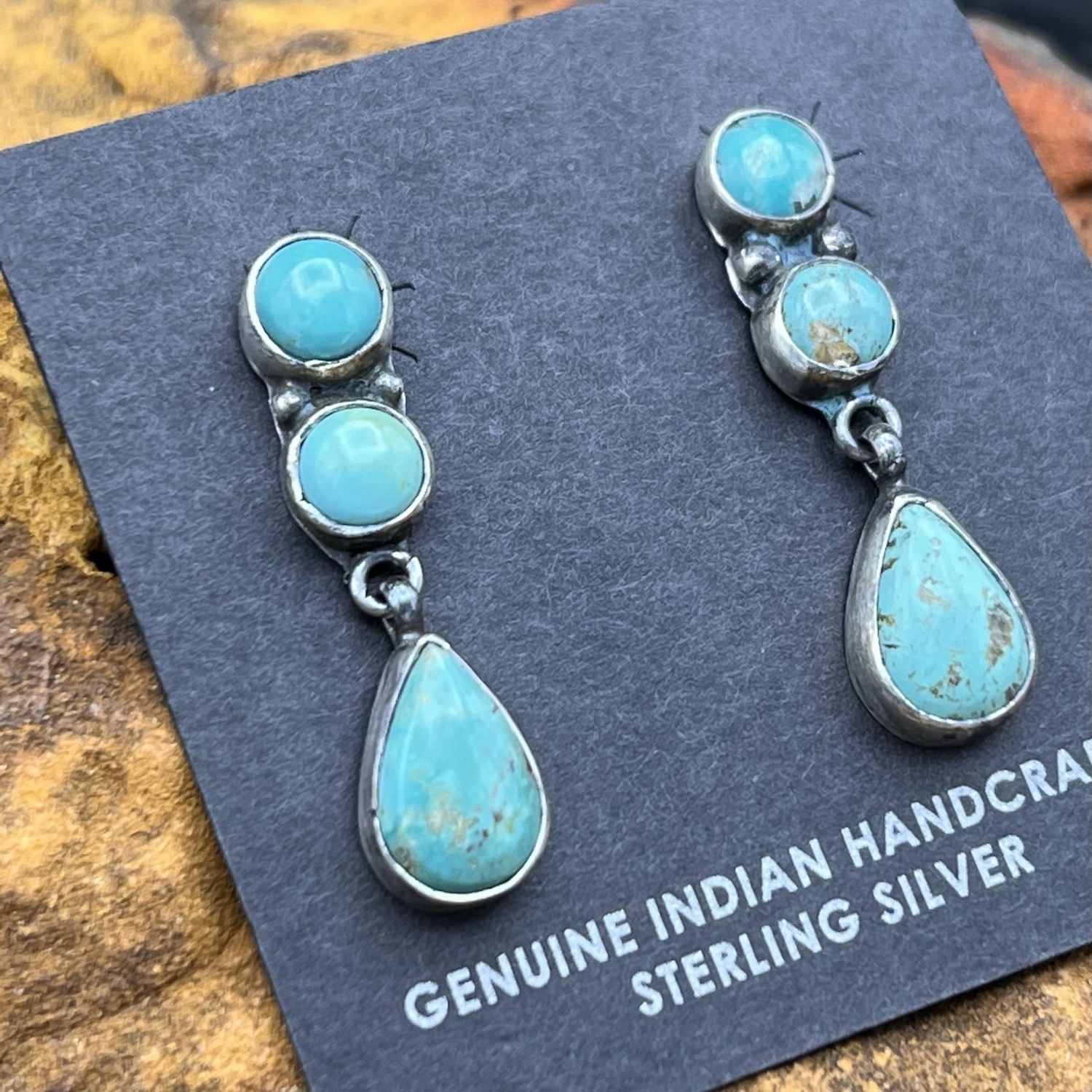 TURQUOISE DROP EARRINGS