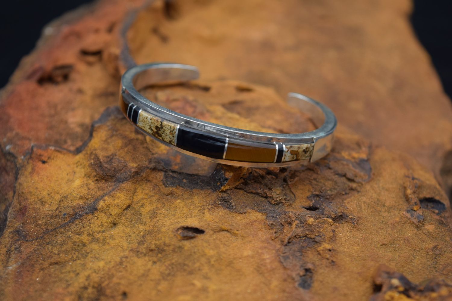 KY BROWN INLAY CUFF (Size: 5)