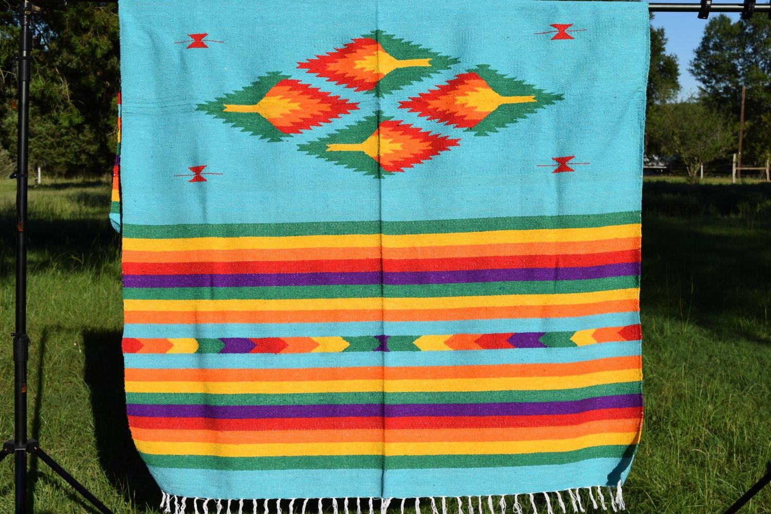 Fiesta Blanket [Light Turquoise]