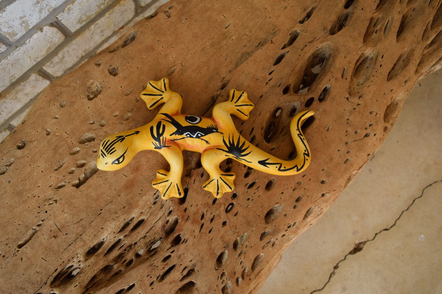 Ceramic Gecko [Yellow]