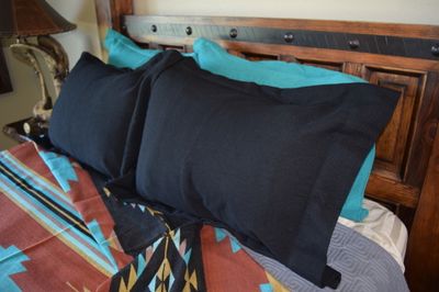 Black Pillow Sham
