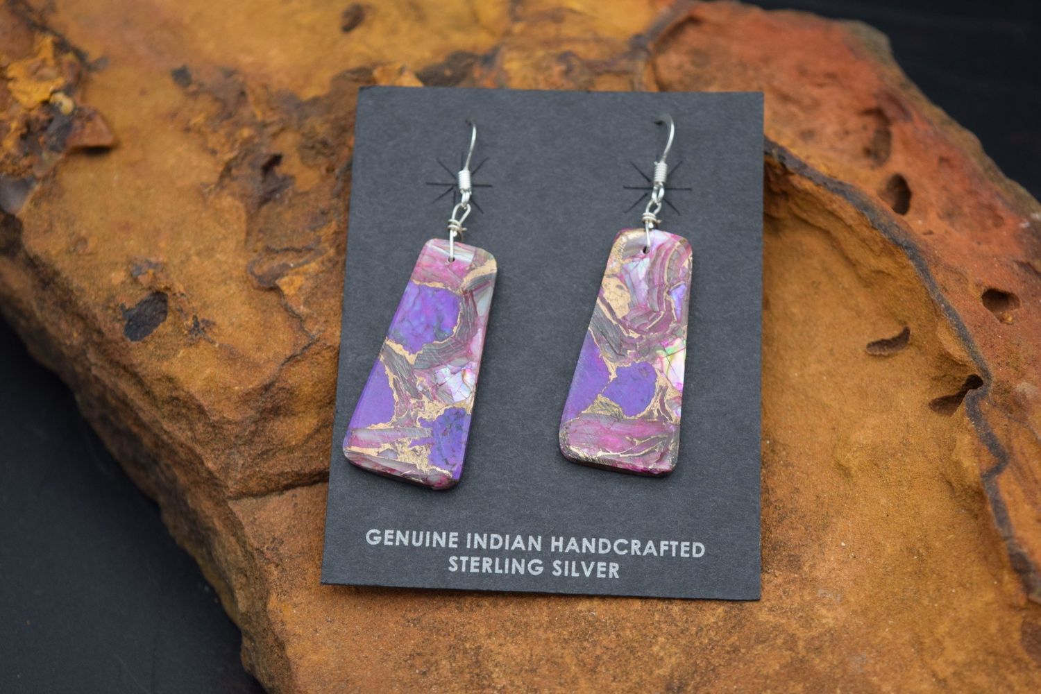 MOJAVE SLAB EARRINGS