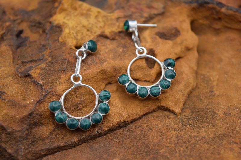Erma Esalalio Zuni Earrings