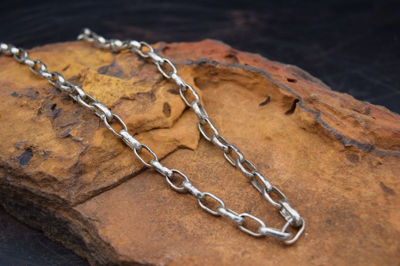 24&quot; PAPERCLIP CHAIN NECKLACE
