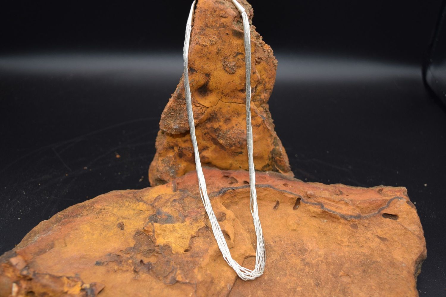LIQUID SILVER NECKLACE, 16&quot;