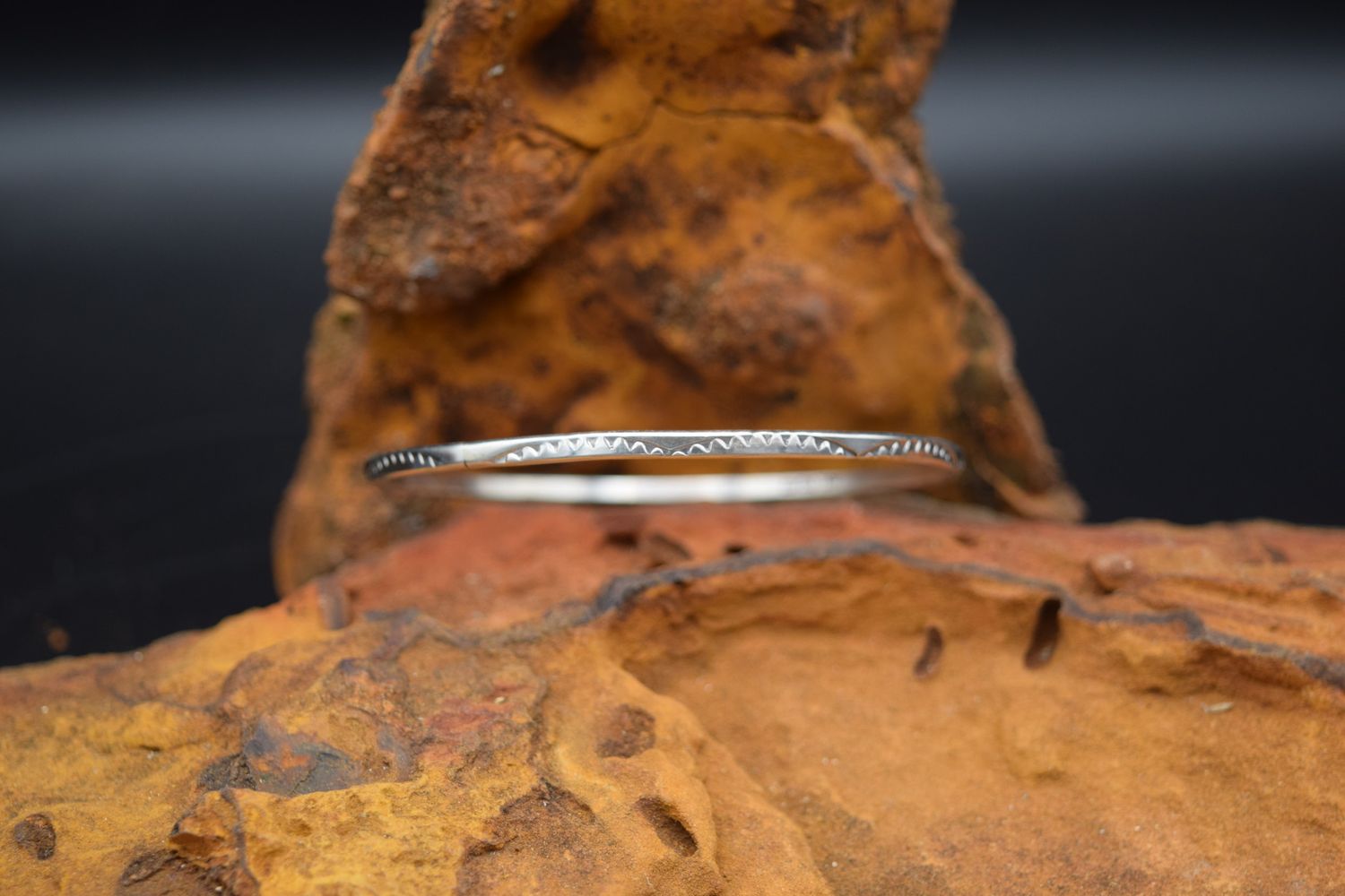 SILVER BANGLE BRACELET