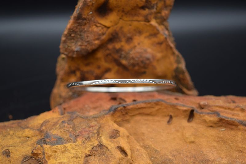 SILVER BANGLE BRACELET
