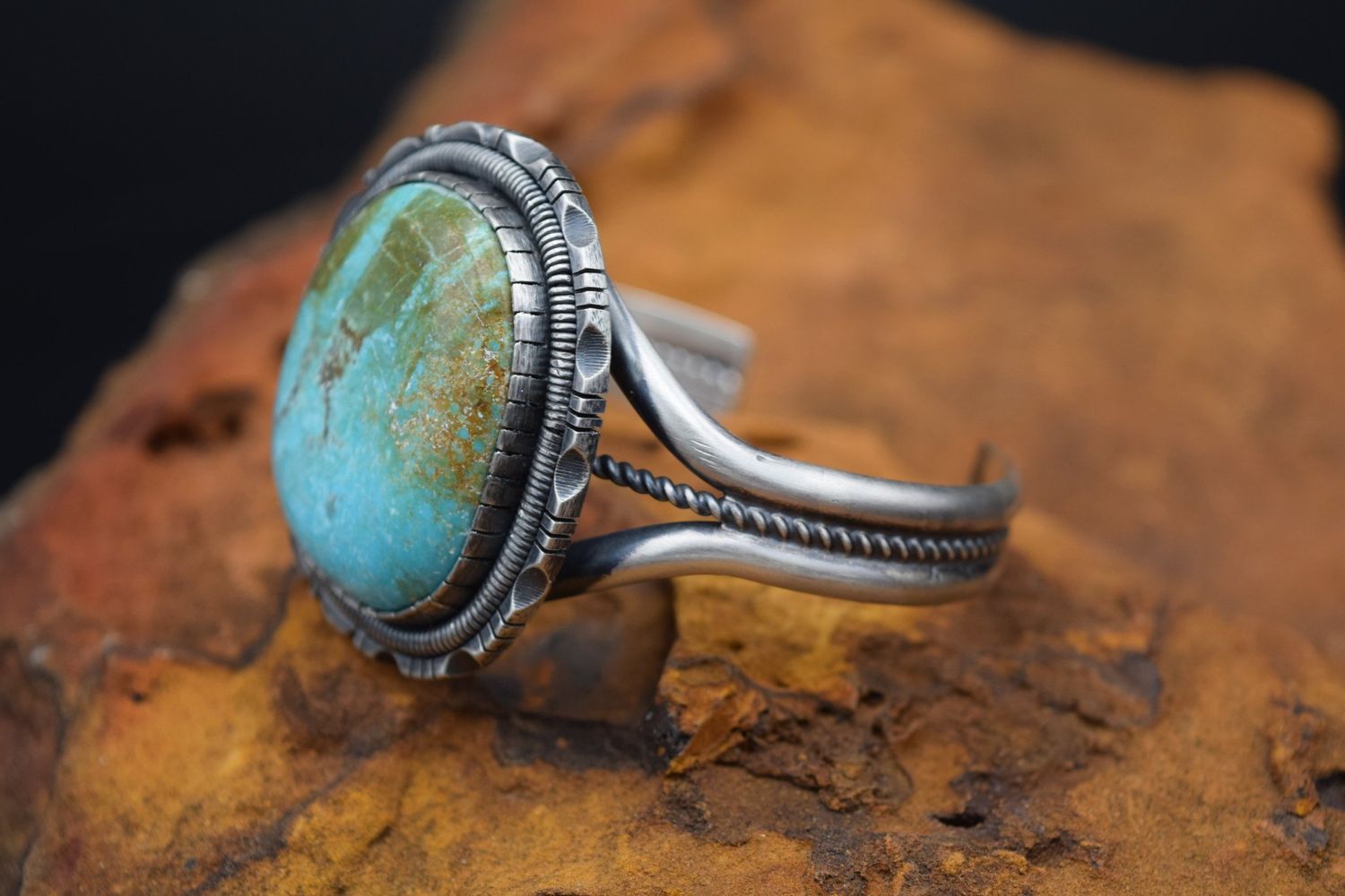ME VINTAGE TURQUOISE CUFF (6.5&quot;)