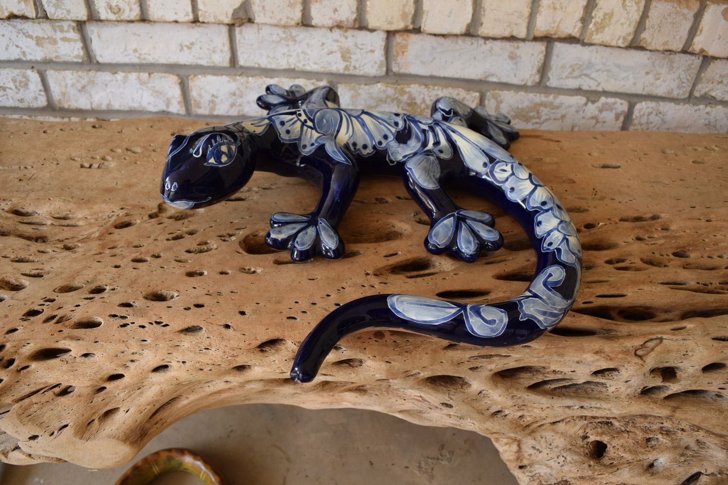 Ceramic Gecko [Blue]