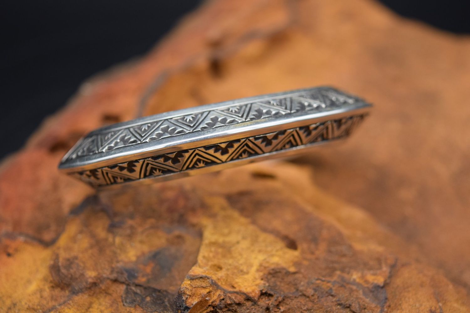 RANDY BECATERO SILVER CUFF (6.5&quot;)
