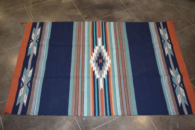 4&#39; X 6&#39; Cantina Rug [Navy/Clay]