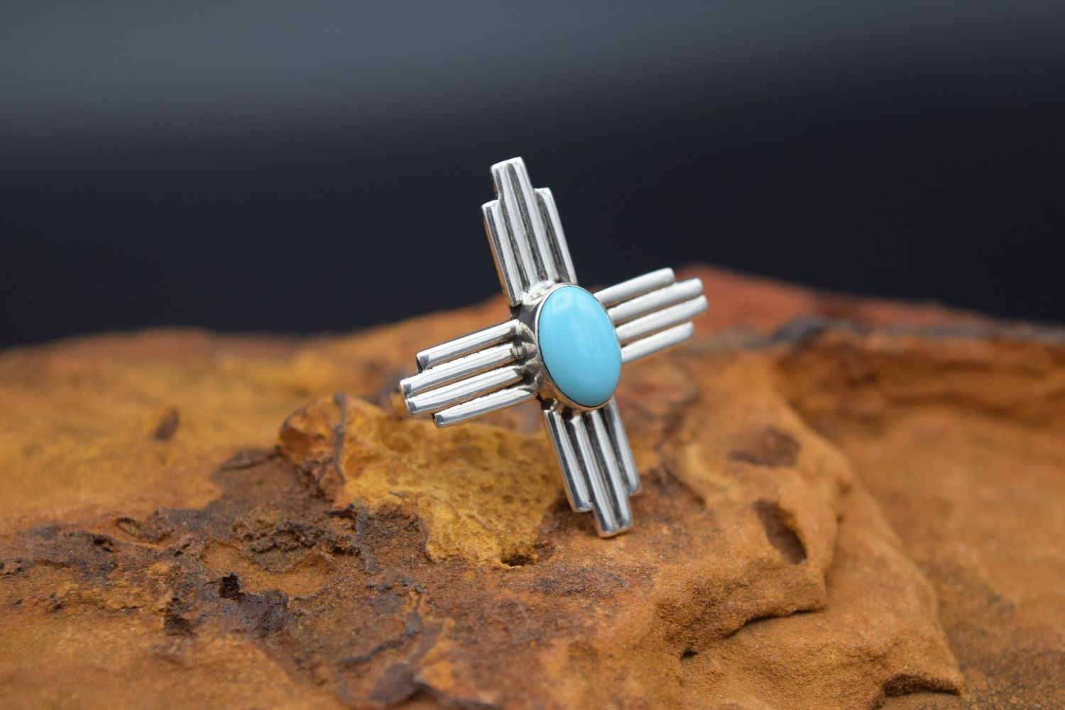 Zia Ring (Size: Adjustable)
