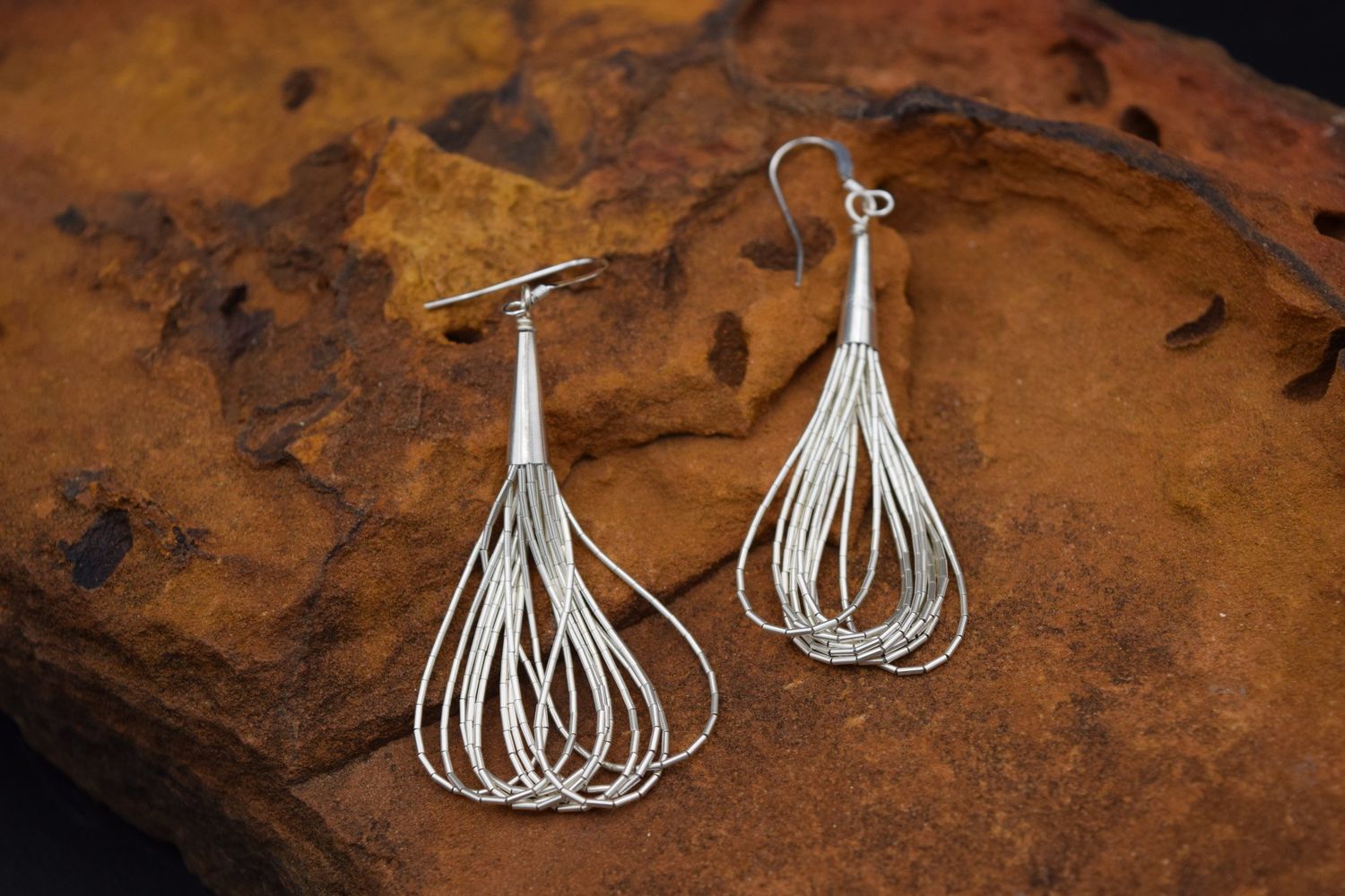 LIQUID SILVER EARRINGS