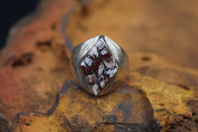 DIAMOND WILD HORSE RING (Size: 11)