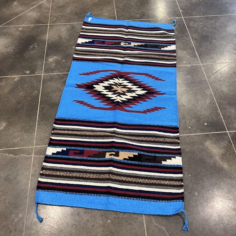 32&quot; X 64&quot; Hacienda Rug [Turquoise]